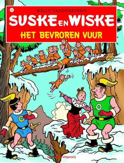 141 - Suske en Wiske - Het bevroren vuur - Nieuwe cover