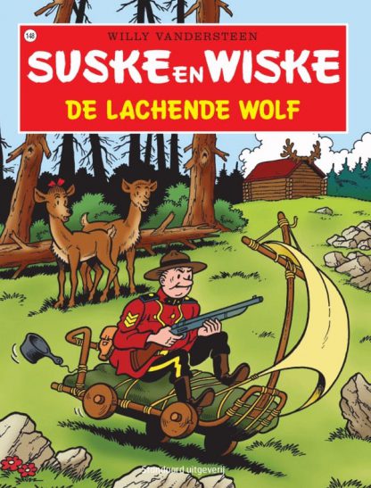 148 - Suske en Wiske - De lachende wolf - Nieuwe cover