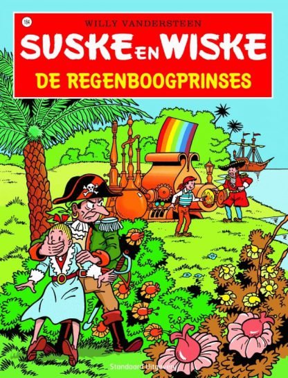 184 - Suske en Wiske - De regenboogprinses - Nieuwe cover