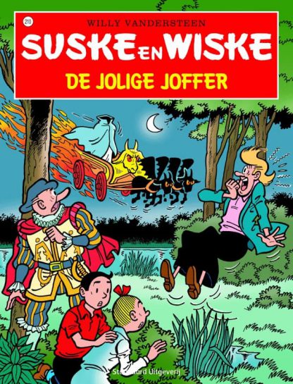 210 - Suske en Wiske - De jolige joffer - Nieuwe cover