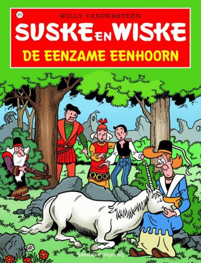 213 - Suske en Wiske - De eenzame eenhoorn - Nieuwe cover