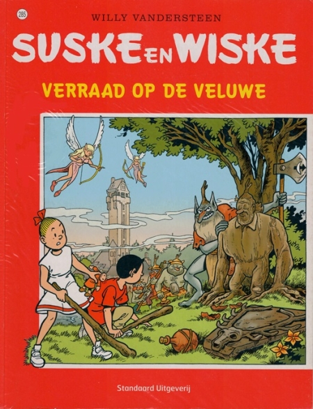 285 - Suske en Wiske - Verraad op de Veluwe - rode reeks