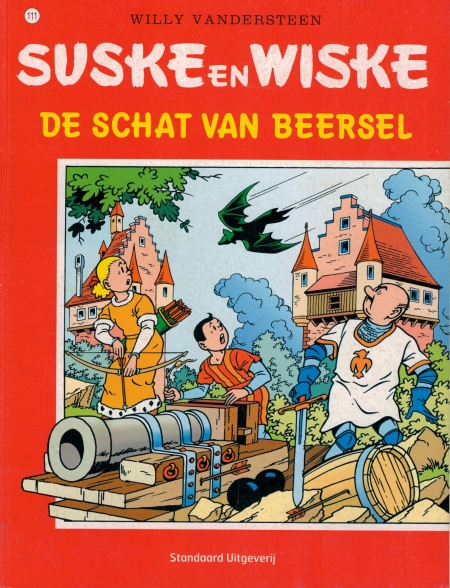 111 - Suske en Wiske - De schat van Beersel - rood