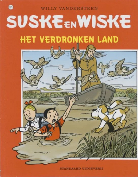 263 - Suske en Wiske - Het verdronken land - rode reeks