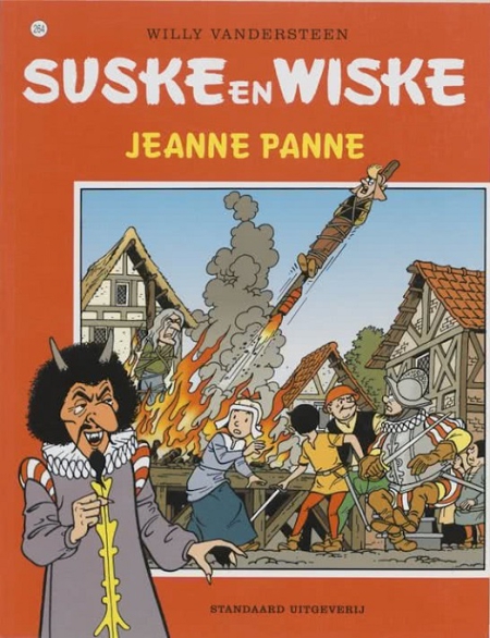 264 - Suske en Wiske - Jeanne Panne - rode reeks
