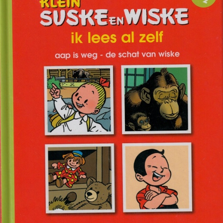 Klein Suske en Wiske - Ik lees al zelf: aap is weg + de schat van Wiske (AVI 1-2)