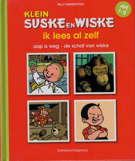 Klein Suske en Wiske - Ik lees al zelf: aap is weg + de schat van Wiske (AVI 1-2)